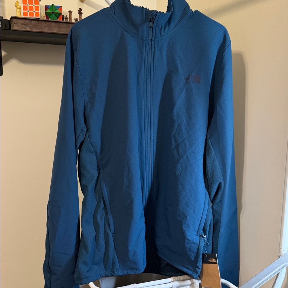 The North Face Deep Blue Full-Zip Jacket